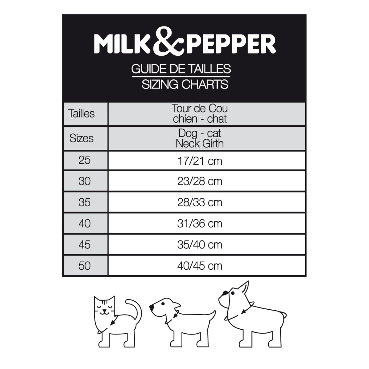 Milk & Pepper Hundetuch