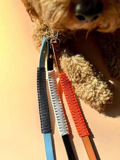 Blue Pup Hands-Free Prémium Póráz 3 az 1-ben műbőr