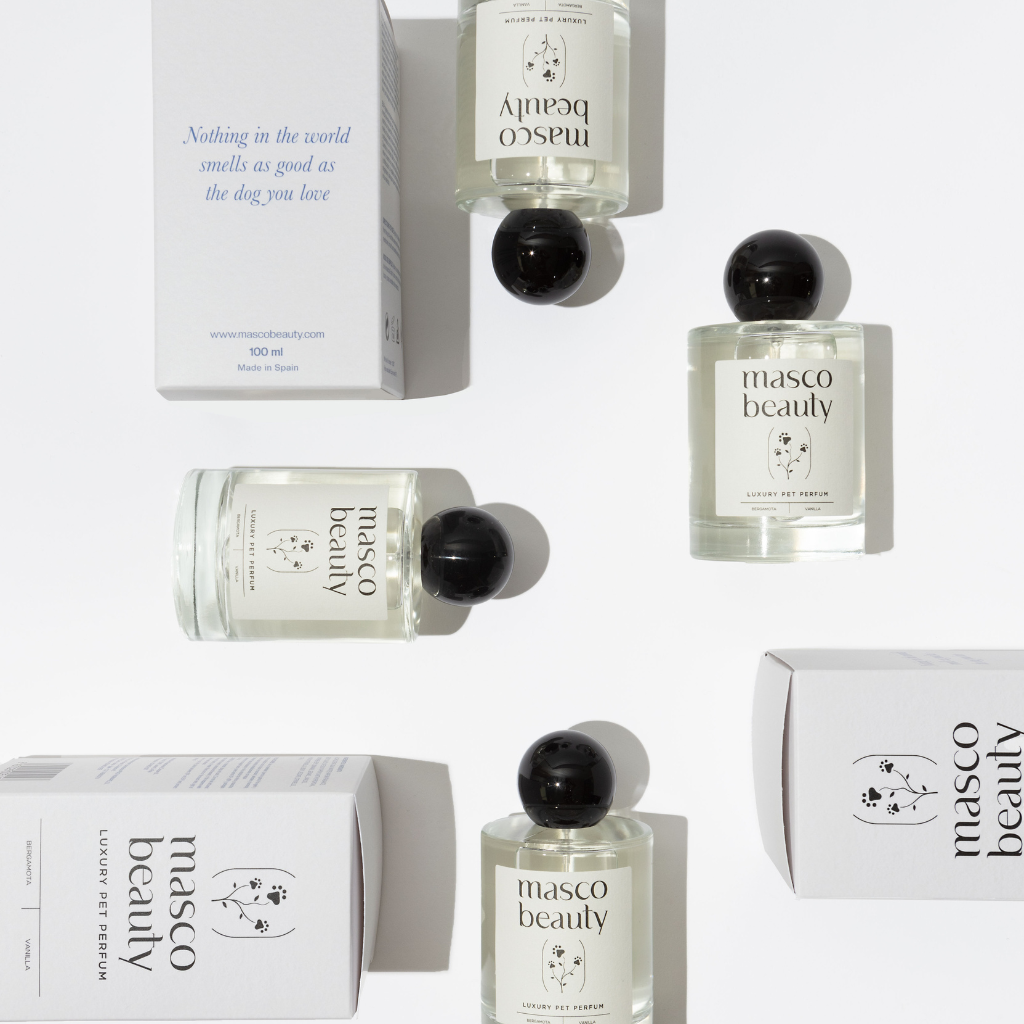 Masco Beauty Bergamot & Vanilla dog perfume