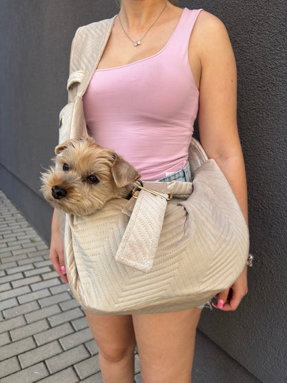 Elite Puppy Velvet Hundetragetasche
