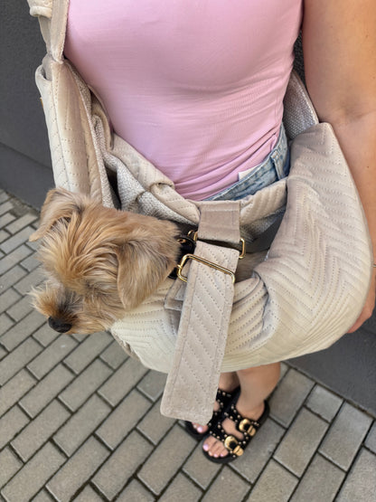 Elite Puppy Velvet Hundetragetasche