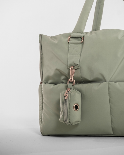 By Teddy The Puffer Carrier Matcha - Hundetragetasche