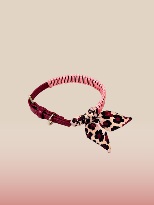 Blue Pup Cherry-Halsband