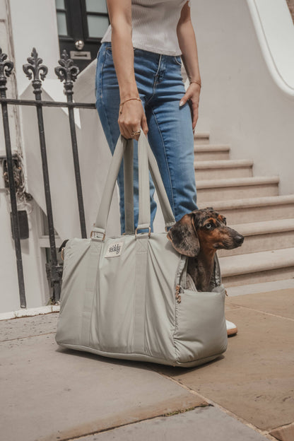 By Teddy The Puffer Carrier Matcha - Hundetragetasche