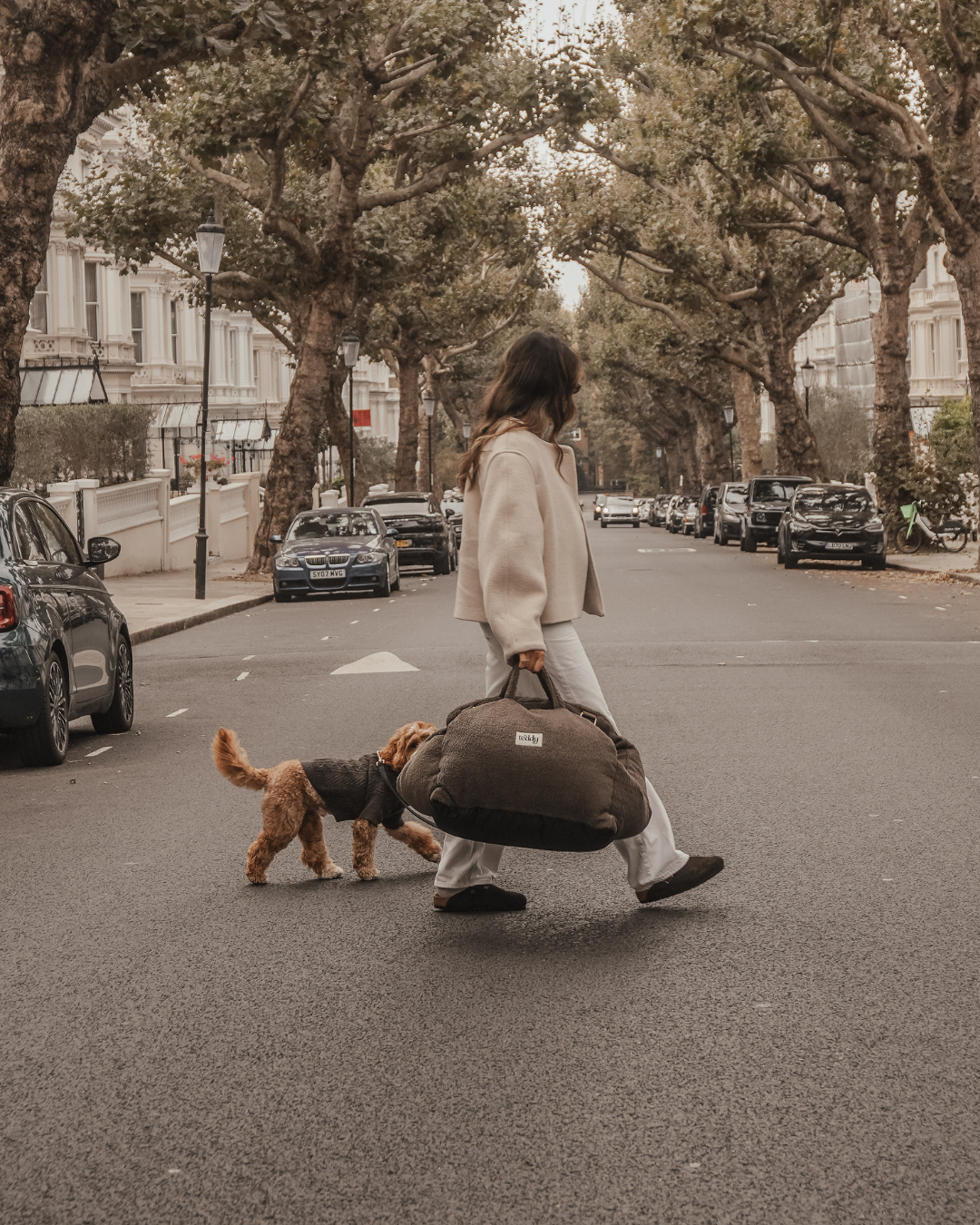 ByTeddy braune Cosy 3-in-1-Trage, Autositz und Schlafplatz