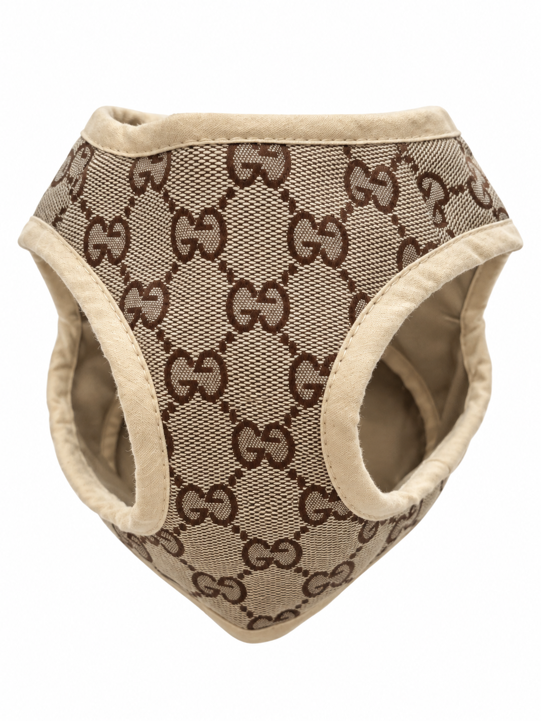 Modisches Hundegeschirr in Beige