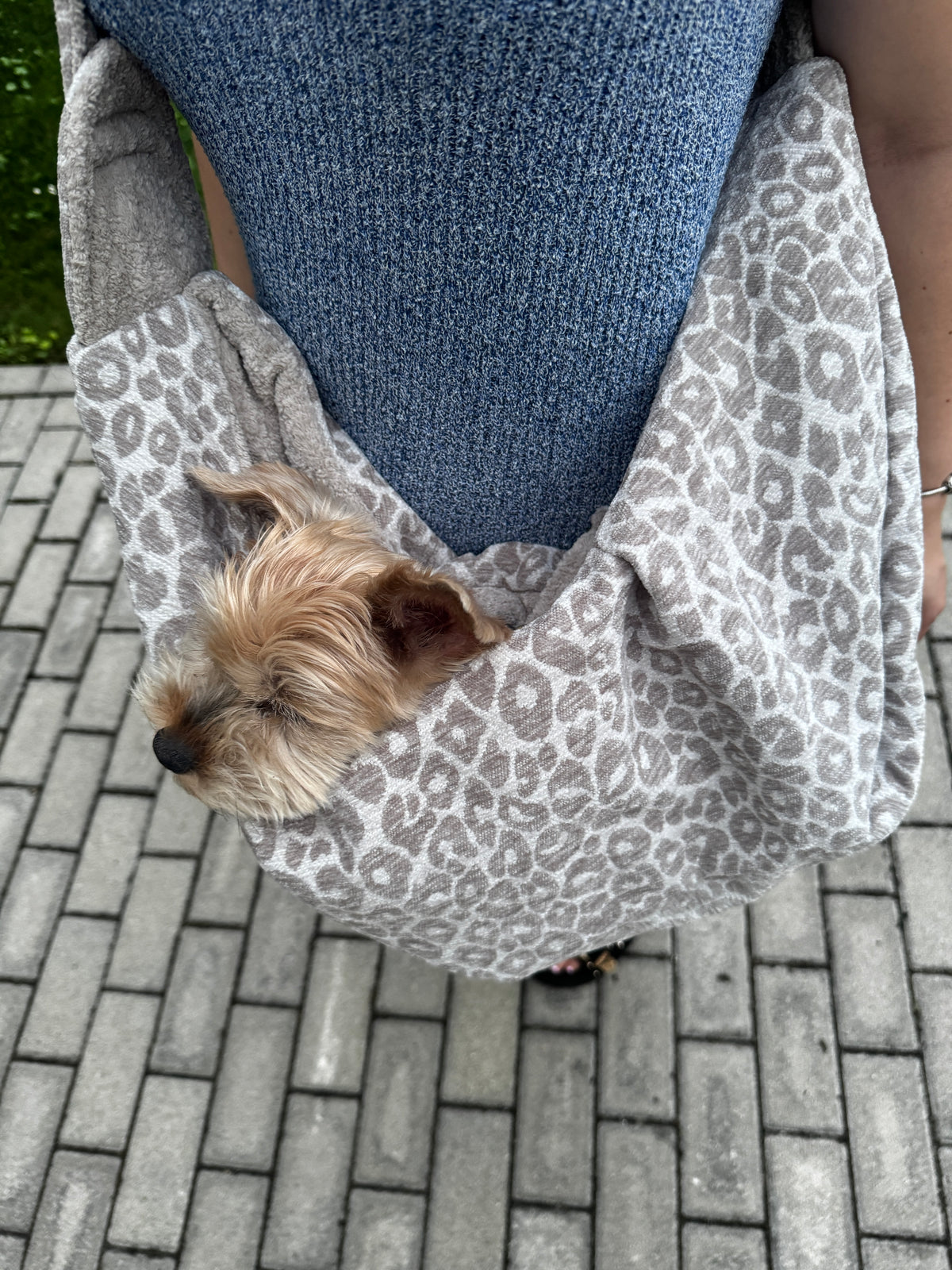 Elite Puppy Tragetasche mit Leopardenmuster