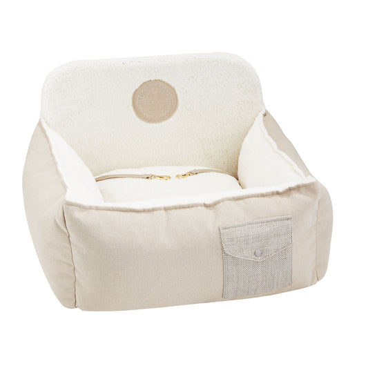 Chloé's Home Tallin beige Hunde-Autositz