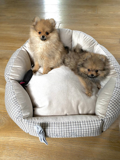Chloé's Home Berlin beiges Hundebett