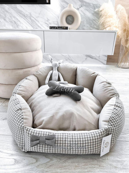 Chloé's Home Berlin beiges Hundebett