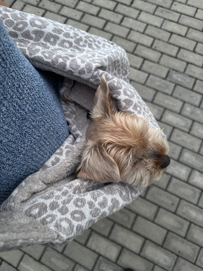 Elite Puppy Tragetasche mit Leopardenmuster
