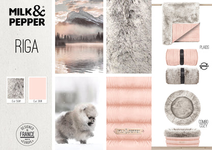 Milk & Pepper 3-in-1-Luxusbett für Hunde und Katzen