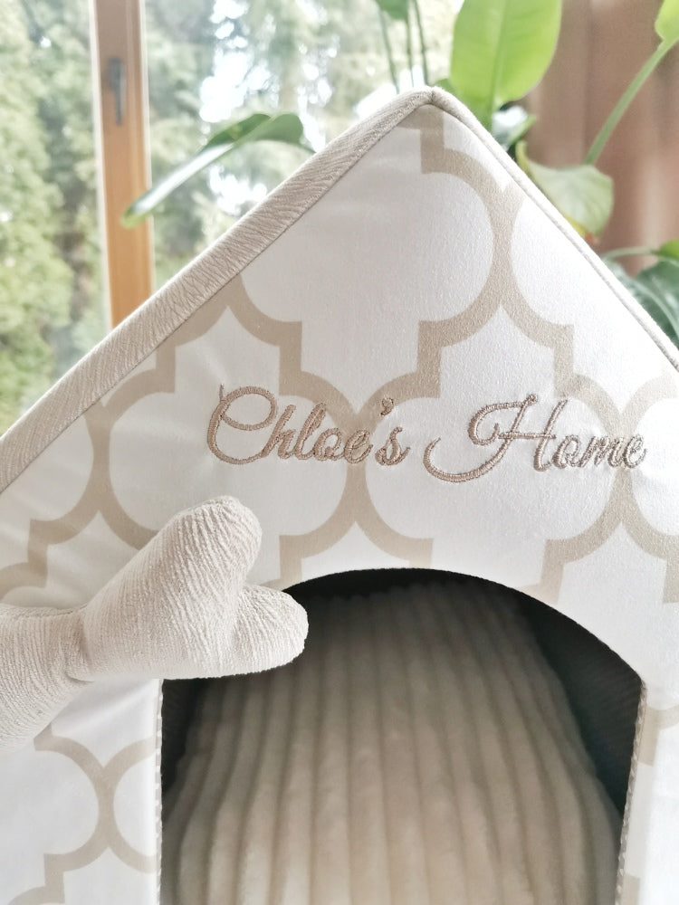 Chloé's Home Rome Plüsch-Hundehaus