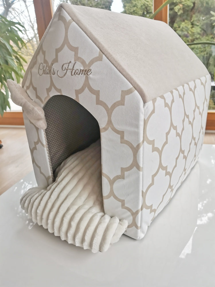 Chloé's Home Rome Plüsch-Hundehaus