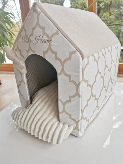 Chloé's Home Rome Plüsch-Hundehaus