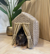 Elite Puppy luxuriöses Plüsch-Hundehaus